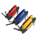 Professional Folding Hex Key Wrench Set with Metric Sizes (9-Piece)