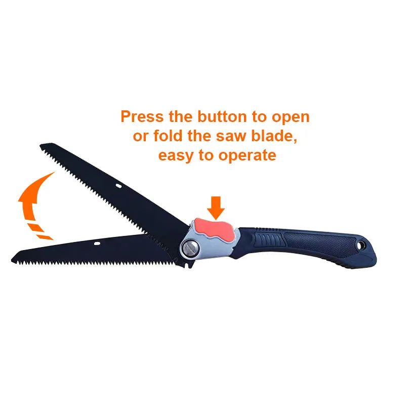 Professional 210mm Pocket Folding Saw for Fast Outdoor Logging