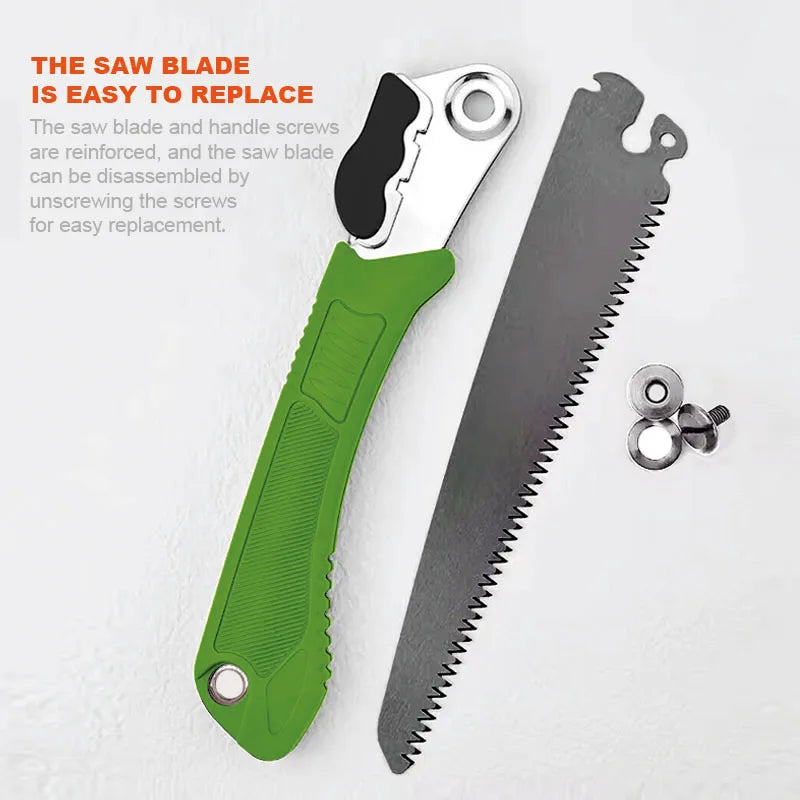 Professional 24TPI Fine Tooth Folding Saw for Dry and Wet Wood