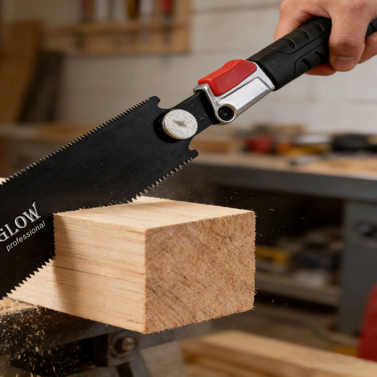 Professional SK5 Folding Ryoba Japanese Saw for Camping and Pruning