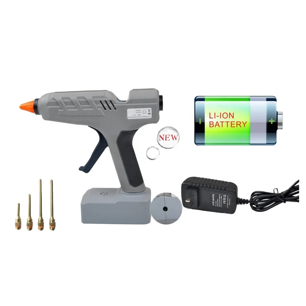 Professional Rechargeable Hot Glue Gun for Industrial and DIY Use