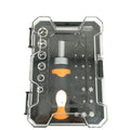 28-Piece Ratchet Screwdriver and Bit Set with Storage Tool Box